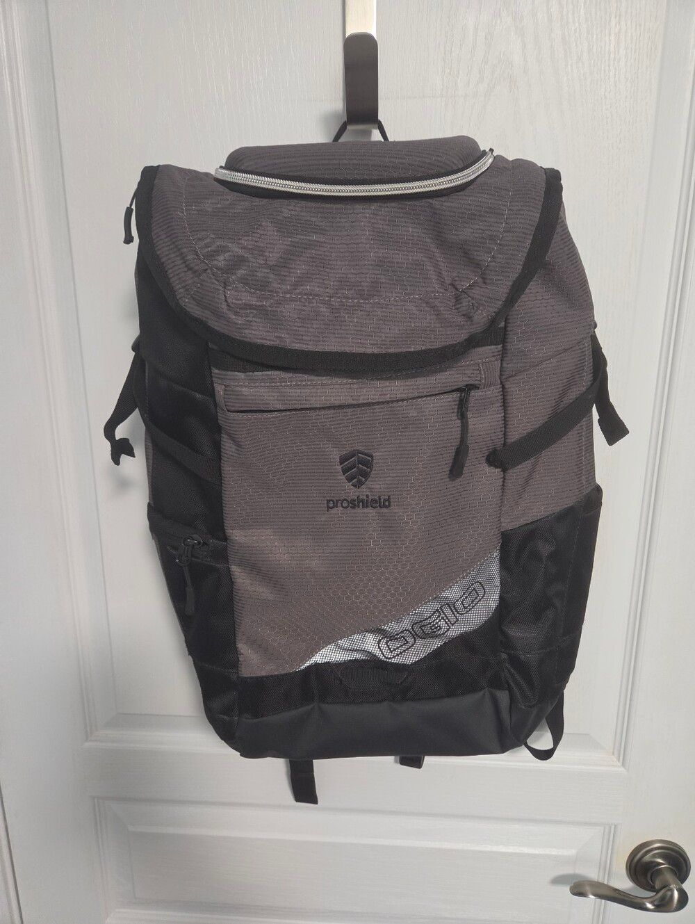 OGIO X-Fit Pack Backpack Black Gray Travel School Work Gym Durable Heavy Duty